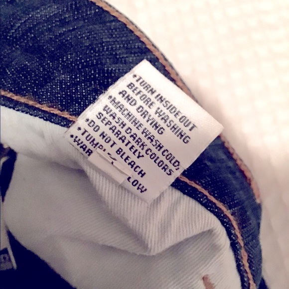 NWOT Bare Denim Low Waist Tapered Fit Jeans - Picture 8 of 11